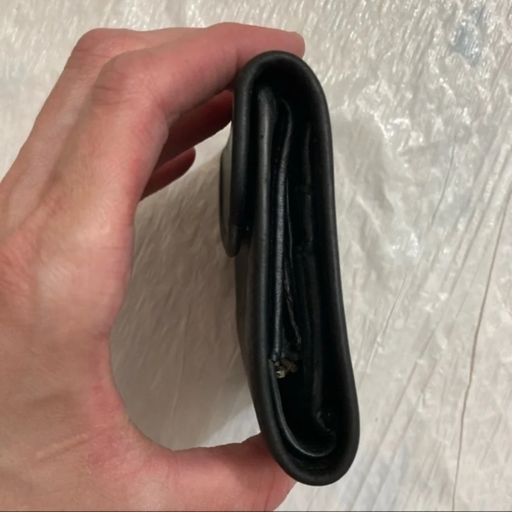 Coach vintage mini leather coin wallet